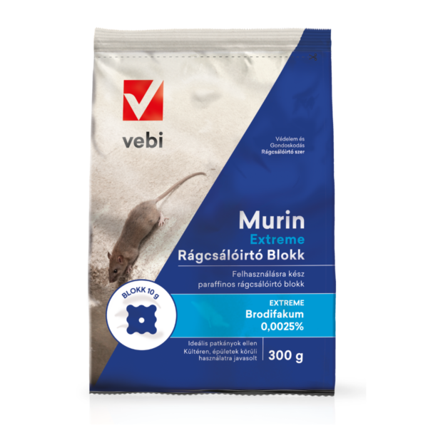 Vebi Murin - Rágcsálóirtó blokk (300 g)